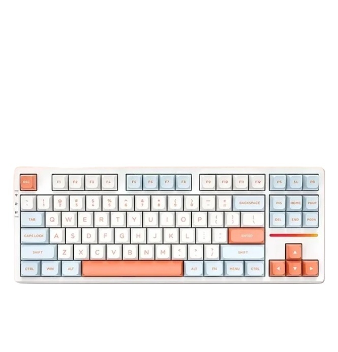VGN V87 V87pro 三モードメカニカルキーボード接続 カスタマイズゲーミングキーボード 人間工学に基づいた構造 ホットプラグキーボード
