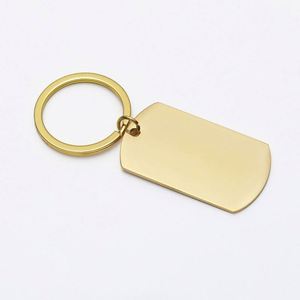 Factory Wholesale Custom Logo <b>Blank</b> Metal Round Laser <b>Key</b> Chain Stainless Steel <b>Blank</b> Engraving Keychain Keyring with logo - Product Image 3