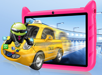 Tablette Android la plus vendue de l'année, écran HD 7 pouces, 6 Go + 256 Go extensible, processeur MTK Quad-core, Wi-Fi, idéale pour l'apprentissage et les jeux