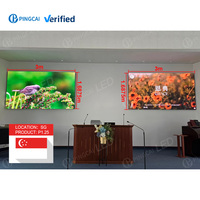 Écran vidéo LED COB P1.25 800 nits, haute fréquence de rafraîchissement 7680 Hz, HDR, raccordement sans soudure à Singapour