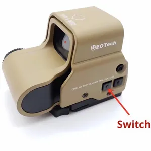 منظار هولوغرافي بسرعة 8 أضعاف مع وظيفة تحديد المدى والتكبير للقاذف اليدوي 558 جرام 3 - Product Image 2