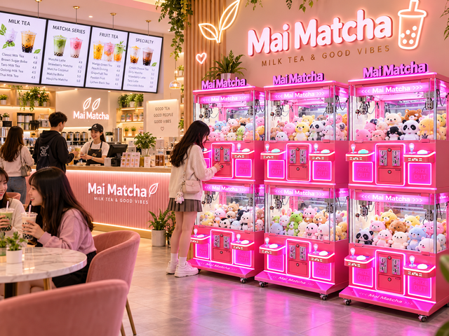 Commercial 4 Player Claw Machine Double Layer Coin Operated Crane Prize Arcade Game Machine for Shopping Malls