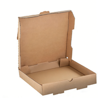 Boîtes à pizza en carton ondulé kraft imprimées sur mesure, vente en gros, qualité alimentaire, logo personnalisé, taille sur mesure pour restaurants, traiteurs et services de livraison à emporter