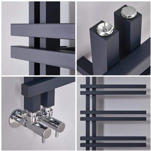 AVONFLOW 110 cromato V-250V riscaldamento <span class=keywords><strong>elettrico</strong></span> <span class=keywords><strong>acqua</strong></span> calda riscaldatore bagno asciugamano radiatori - Product Image 3