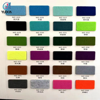 Rouleau de feutre en tissu polyester non tissé, doux, durable, couleurs assorties, pour projets d'artisanat DIY, couture, patchwork