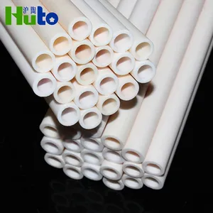 [HUTO CERAMIC] alumina ceramic tube 99% al2o3 ceramic pipe