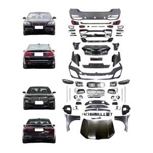 Para <span class=keywords><strong>BMW</strong></span> 7 Series F01 F02 G11 G12 Kits de carrocería de actualización Nuevos parachoques traseros delanteros ABS 760 <span class=keywords><strong>750</strong></span> Actualización G12 Faros antiniebla - Product Image 3