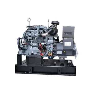 Harga Generator Diesel Pendingin Udara Silinder 2 Silinder 20KW 40KW Kecil dengan Mesin Jerman