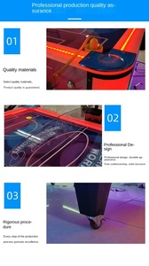 Nhà Máy Bán buôn giải trí trong nhà đồng tiền hoạt động Arcade thể thao bắn súng máy trò chơi máy khúc côn cầu trên không để bán - Product Image 2