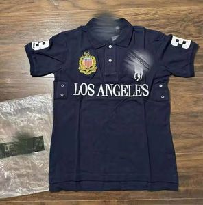 T-shirts <span class=keywords><strong>Polo</strong></span> Ralphes pour hommes de qualité supérieure 100% coton avec logo brodé personnalisé, décontracté<span class=keywords><strong>s</strong></span>, de marque, City <span class=keywords><strong>s</strong></span> Laurenes, hauts pour hommes - Product Image 3