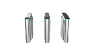 Portes coulissantes de barrière d'oscillation de tourniquets en verre de pleine taille d'OEM d'approvisionnement d'usine - Product Image 2