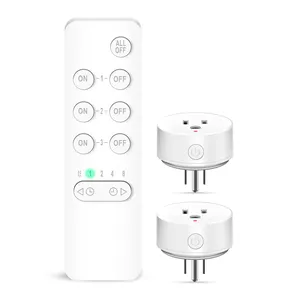 Good quality products 3-Year Replacement Safe wireless socket Lightning shock protection smart wall switches and sockets