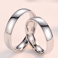 Bijoux de mode 2024, argent sterling S925, ensemble de bagues taille princesse, bagues de mariage pour couples, pour hommes, femmes, unisexe, vente en gros pour les fêtes
