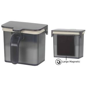 Từ Gia Vị Jar Lưu Trữ Container Với Công Suất Lớn Cho Gia Vị Dễ Dàng Mở Nắp Độ Ẩm Bằng Chứng Và Bao Gồm 5Ml Muỗng - Product Image 2