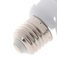 E27 ABS US/EU Plug Haute Qualité Connecteur Accessoires Porte-Ampoule Luminaire Ampoule Base Vis Adaptateur Blanc Lampe Douille