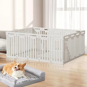 Kunststoff Hundehütte Haustier haus Vier Jahreszeiten Universal Pet <span class=keywords><strong>House</strong></span> Kunststoff Hundes chuppen mit Oberlicht Regenschutz Outdoor Hunde kiste - Product Image 4