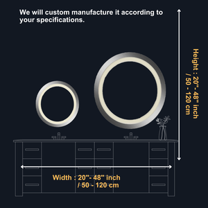 <span class=keywords><strong>Miroir</strong></span> <span class=keywords><strong>de</strong></span> <span class=keywords><strong>salle</strong></span> <span class=keywords><strong>de</strong></span> bains intelligent à LED alimenté par AI avec analyse <span class=keywords><strong>de</strong></span> la peau et suivi <span class=keywords><strong>de</strong></span> la santé Indice IP54 Connectivité <span class=keywords><strong>Bluetooth</strong></span> pour les salons - Product Image 2