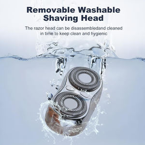 Afeitadora Eléctrica Mini Recargable USB, Impermeable IPX5, Recortadora de Barba Portátil de Viaje para Hombre - Product Image 4