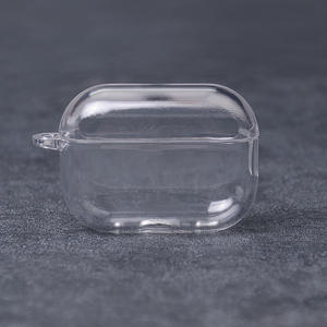 Étui en matériau PC transparent pour AirPods Pro 3 2, protection intégrale antichoc avec trou pour cordon - Product Image 4