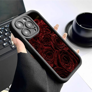 <span class=keywords><strong>Coque</strong></span> de téléphone portable antichoc en TPU avec motif de rose <span class=keywords><strong>rouge</strong></span> scintillante et protection d'objectif en forme d'échelle pour <span class=keywords><strong>iPhone</strong></span> <span class=keywords><strong>11</strong></span> 12 13 14 15 16 17 Pro Max - Product Image 5