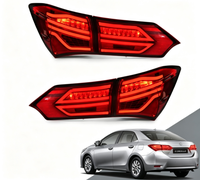 Feux arrière VLAND pour Corolla 2014-2016, ensemble avec feux de freinage LED automobiles