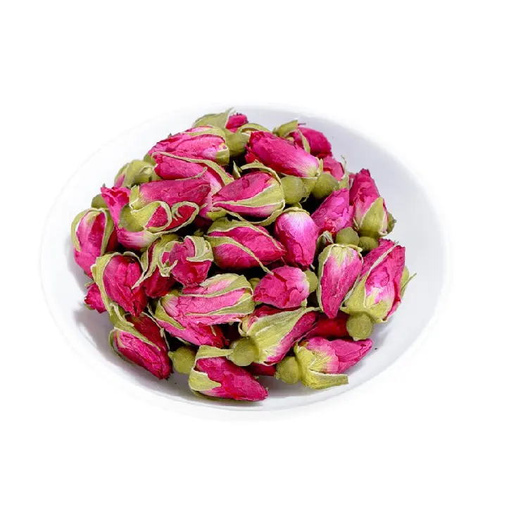 New Product Hot Sale Dried Raw Material Flat Shade Rose tea