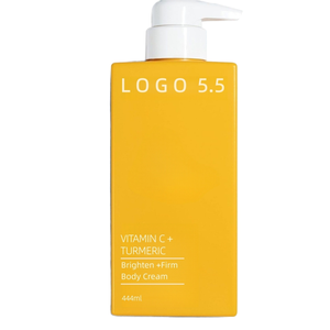 Loción Corporal de 444 ml con 5.5% de Vitamina C y Cúrcuma, Aclara Manchas Oscuras, Unifica el Tono de Piel, Reafirmante, Hidratante, Piel Radiante, Aroma Fresco - Product Image 1