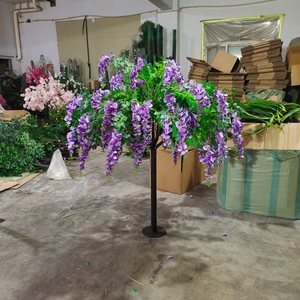 Plantes en soie SPR, fleurs roses, banian, décoration de jardin d'intérieur, décoration de mariage, cerisier artificiel, <span class=keywords><strong>magnolia</strong></span>, Zhejiang - Product Image 3