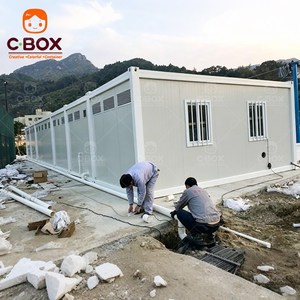 บ้านสำเร็จรูปแบบโมเดิร์น Cbox ประกอบง่าย เหมาะสำหรับสำนักงาน ค่ายทำเหมือง ห้องอาบน้ำ ห้องนอน ห้องออกกำลังกาย โกดังสินค้า บ้านคอนเทนเนอร์แบบแพ็คสำเร็จ - Product Image 1