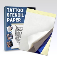 Kertas Stencil Tato untuk Pencetakan Tato Transfer Termal Reproduksi Desain Presisi untuk Studio Seni Tubuh