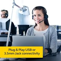 Casque professionnel rétractable Jabra Evolve 30 II pour les réunions