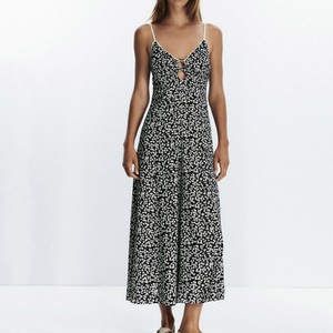 Nuevo Vestido Maxi de Lujo con Espalda Descubierta y Estampado Polinesio, Fabricante de Vestidos Casuales de Alta Calidad - Product Image 4