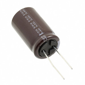 UWT1E101MCR1GS Proveedores Originales de Componentes Electrónicos, Condensadores Electrolíticos de Aluminio 100uF ±20% 25V Montaje Superficial - Product Image 1