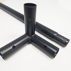 مصنع الألومنيوم Huayang ينتج أسود بأكسيد تي لحام اللكم وتقليص الألومنيوم جولة الأنابيب الألومنيوم الشخصي - Product Image 5