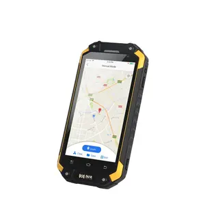 JWM Gps + rfid + android + téléphone + caméra patrouille dispositif de sécurité Android 5.1 système d'exploitation CE Rohs FCC WM-5000PH6 jaune-noir