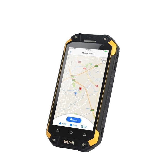 JWM Gps+rfid+android+phone+camera Patrol Safety Guard Device Android 5.1operating System CE Rohs FCC WM-5000PH6 Yellow-black