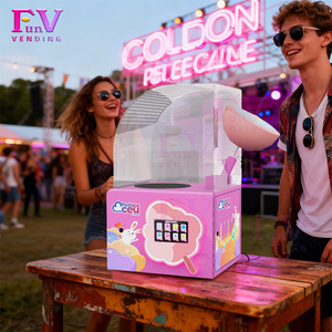 Distributeur automatique de <span class=keywords><strong>barbe</strong></span> à <span class=keywords><strong>papa</strong></span> portable mini semi-automatique 110-220V 1 an de garantie Utilisation commerciale Nouveau distributeur automatique de <span class=keywords><strong>barbe</strong></span> à <span class=keywords><strong>papa</strong></span> - Product Image 1