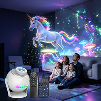 Projecteur d'étoiles intelligent WiFi 3D Planétarium, 60 thèmes, projection HD claire, arrêt automatique, contrôle par application, lampe d'ambiance pour fête