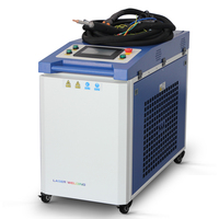 Mini machine de soudage laser 1500W 2000W 3000W, soudeuse laser à fibre portative