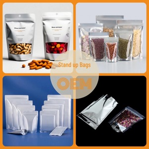 Sacs en Mylar personnalisés avec logo, qualité alimentaire, refermables, en aluminium, pour thé, bonbons, aliments, café, emballage plastique - Product Image 2
