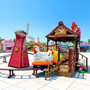 Atracciones de Parque de Diversiones Familiares Baratas, Mini Montaña Rusa Infantil, Atracción de Fibra de Vidrio para Interiores y Exteriores en Venta - Product Image 1