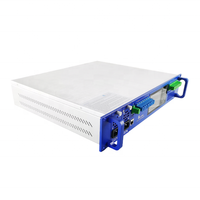 Fullwell CATV, XPON FTTH Ağı ile uyumlu 1550nm Optik Amplifikatör 8 Portlu x 22dbm WDM EDFA, Kombiner Optik Anahtarlı (Opsiyonel)