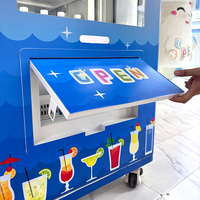 Distributeur automatique de nourriture réfrigéré personnalisé avec écran tactile de 32 pouces, gestion basée sur le cloud, paiement multiple, surveillance à distance