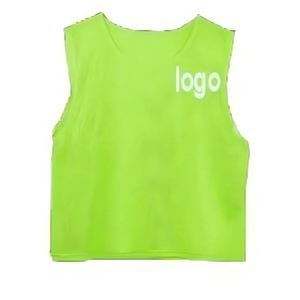 Custom Logo Team Sports <b>Football</b> Basketball Training Group Activity Advertising Promotional Bib Vest - Product Image 1