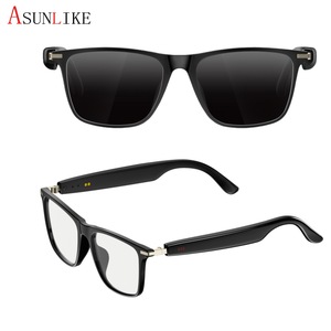Smart Glasses Calling AI Assistant Voice Control 26g Lightweight Black Sunglasses with Clear Lenses - Product Image 4