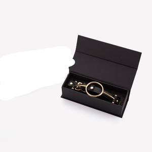 Üst satış Pu deri erotik seks oyuncak Metal o Ring Gag ayarlanabilir deri kemer ile O halka açık ağız örümcek Gag - Product Image 3