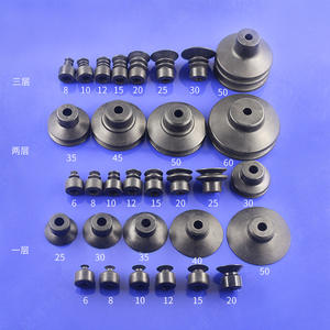 Ventosa Neumática de Caucho Nitrilo Negro de Una, Dos y Tres Capas Tianxing, Boquilla de Brazo Robótico de Cabeza Grande, Robots Industriales - Product Image 1