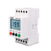 AC DC 110V-240V TOMZN Rail DIN Protection contre les surtensions et les sous-tensions Protecteur de relais de surveillance
