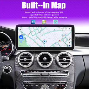 วิทยุติดรถยนต์ระบบนำทาง GPS LHD แอนดรอยด์13 256GB วิทยุรถยนต์สำหรับ Mercedes Benz C Class GLC CLA W205 2015-2018 - Product Image 5