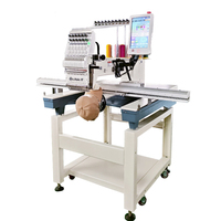 Nouvelle machine à broder monotête Dahao A15 PRO avec grande zone de travail 1200/500mm, moteur à engrenages informatisé, 12/15 aiguilles, pour usage domestique
